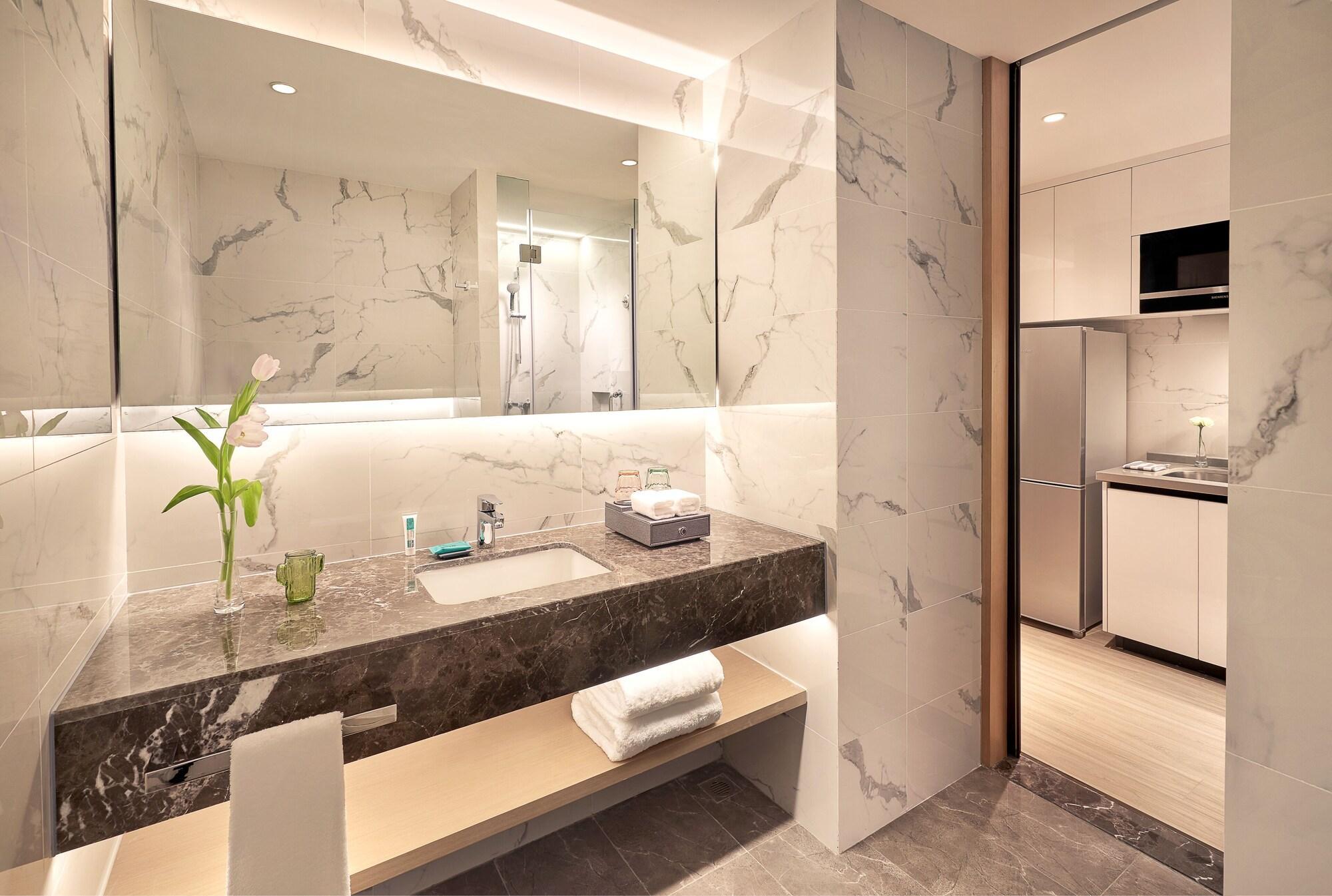 Shama Serviced Apartments Zijingang Hangzhou - Zijingang Campus Zhejiang University, Subway Line2&5 Sanba Station 외부 사진